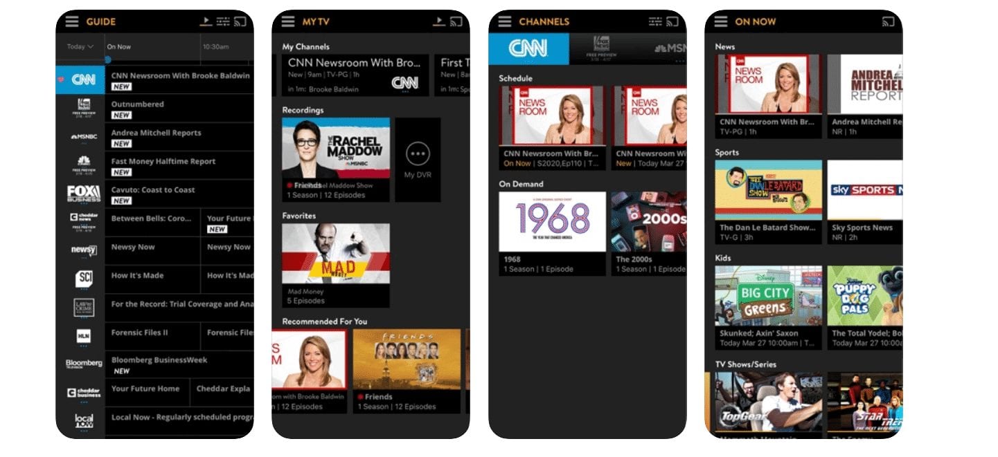 Sling TV apps